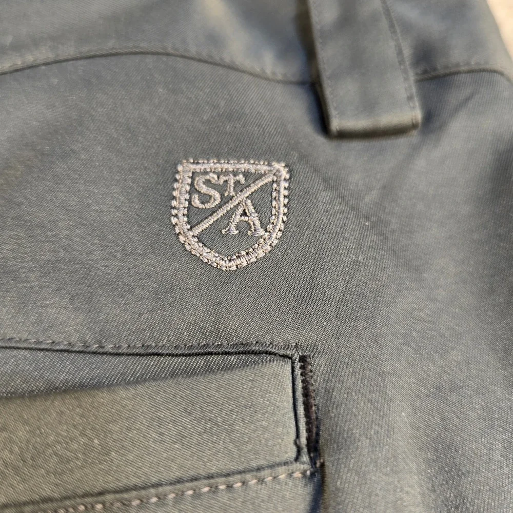 St. Andrews of Scotland Mens Golf Shorts Gray Size 40 Flat Front Cargo Pocket